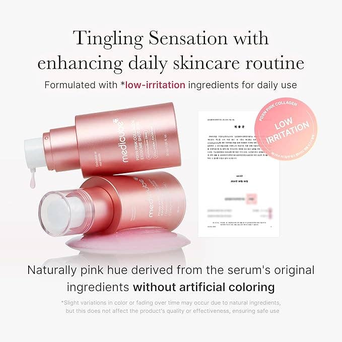 MEDICUBE PDRN Pink Collagen Exosome Shot Serum 2,000 PPM 30ml 1.01 fl.oz