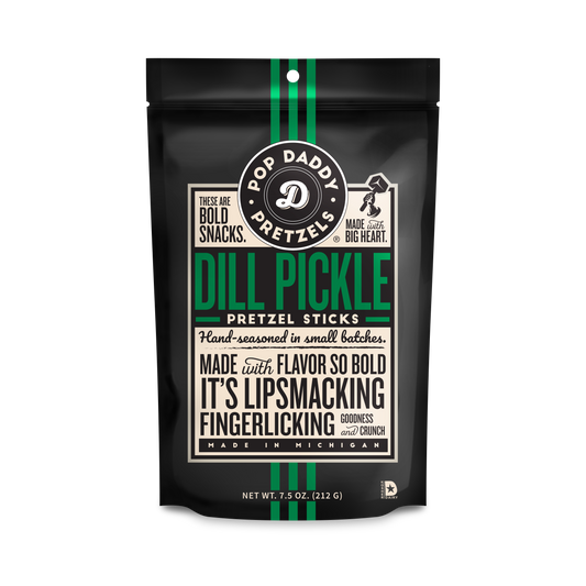 Seasoned Pretzels - 7.5oz - Dill Pickle