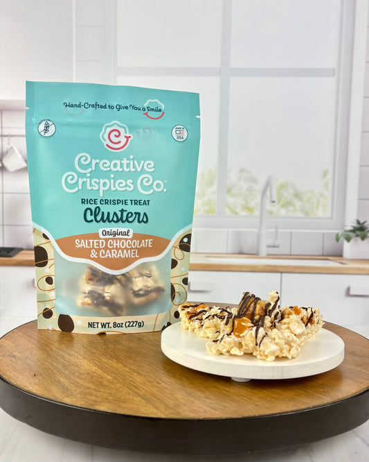 Clusters - Dark Choc, Caramel & Sea Salt Rice Crispie Mix