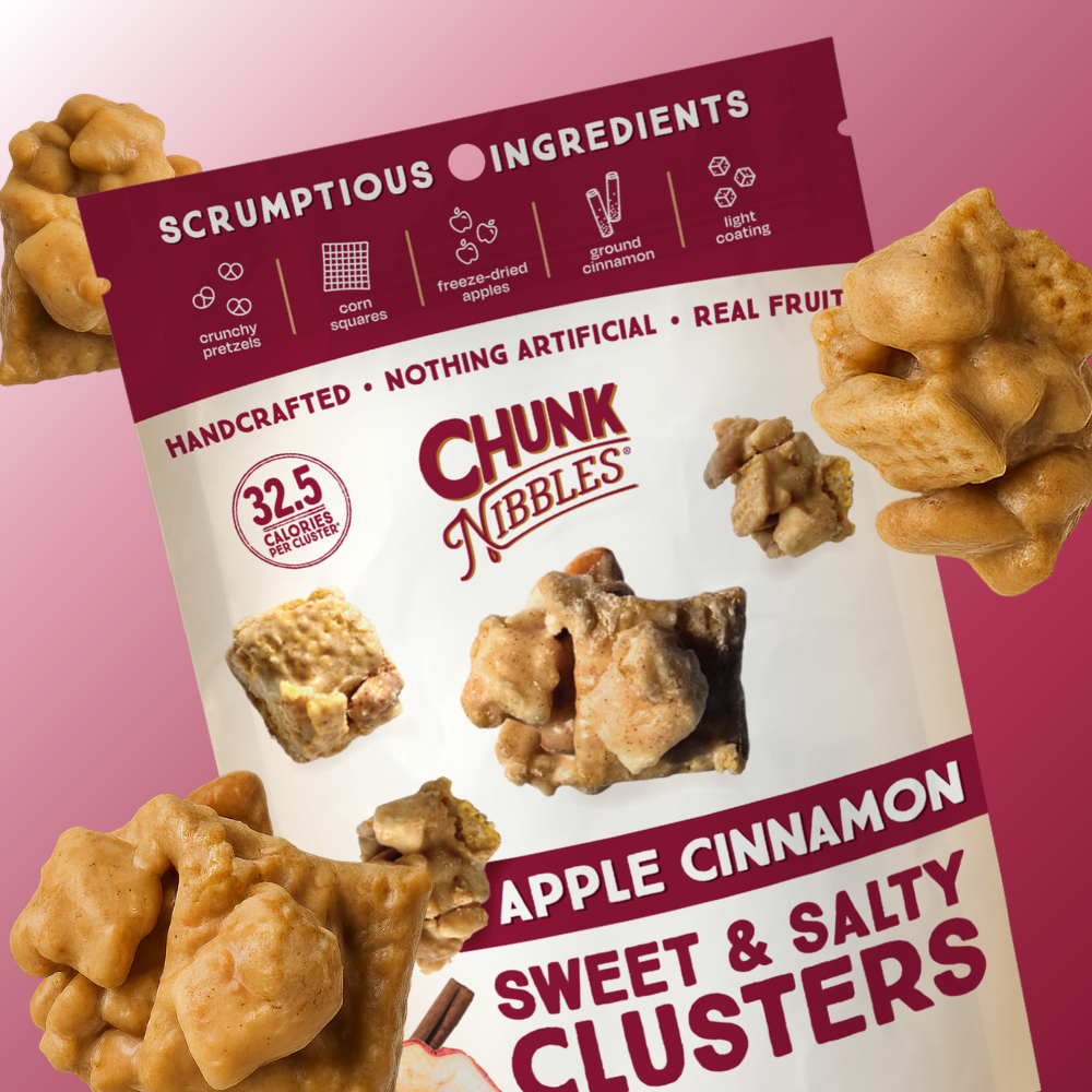 Apple Cinnamon Chunk Nibbles 4.25oz Pouch